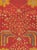 An antique Turkish Oushak carpet from the first quarter of the 20th century. A goldenrod border encompasses a crimson red...