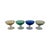 Glass Small Shot Glasses by Max Verboeket for Kristalunie Maastricht, Set of 4 For Sale - Image 7 of 7