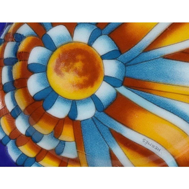 Hermès Hermes Cocarde De Soie Porcelain Cup & Saucer 1 of 16 Available For Sale - Image 4 of 5