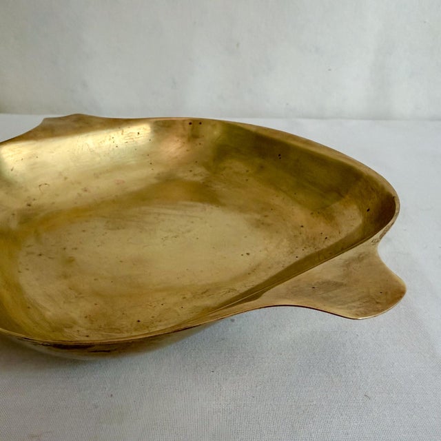 Metal Mid-Century Modern WMF Brass Bowl For Sale - Image 7 of 10