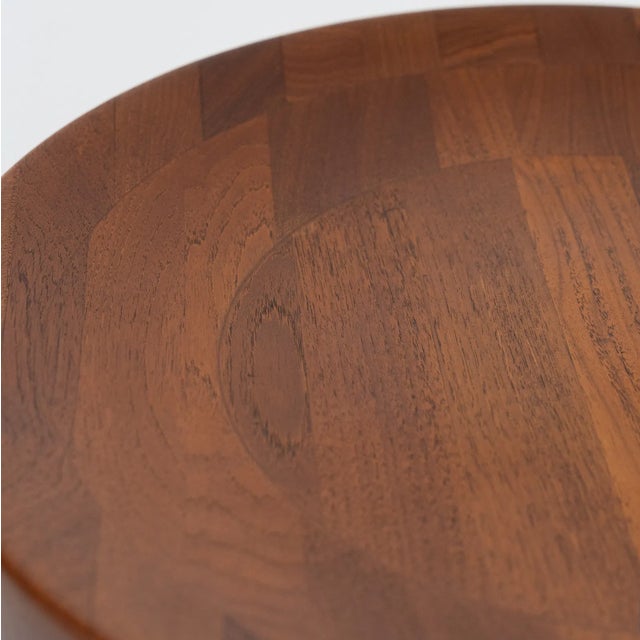 Danish Modern Flip Top Table in Style of Jens Quistgaard by Løvig For Sale In Los Angeles - Image 6 of 7