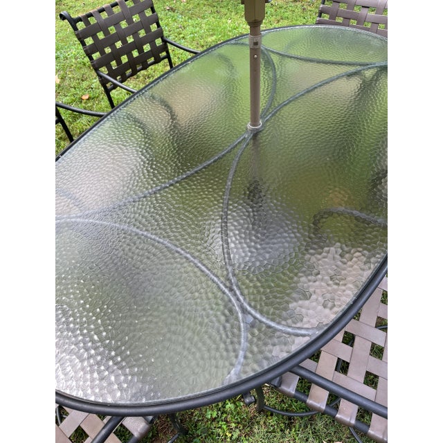 Brown Jordan Late 20th Century Brown Jordan Outdoor Patio Set For Sale - Image 4 of 17