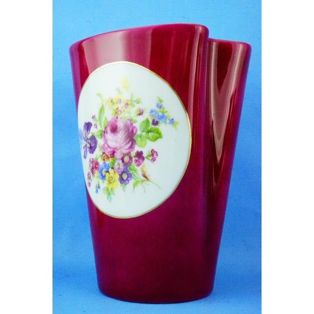 Vintage Porcelain Cartoccio-Shaped Vase by Guido Andlovitz for SCI Verbano, 1930s For Sale - Image 10 of 18
