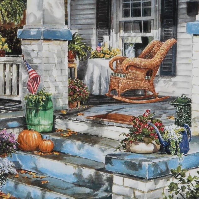 Realism Framed William Mangum's "American Way" Print For Sale - Image 3 of 12