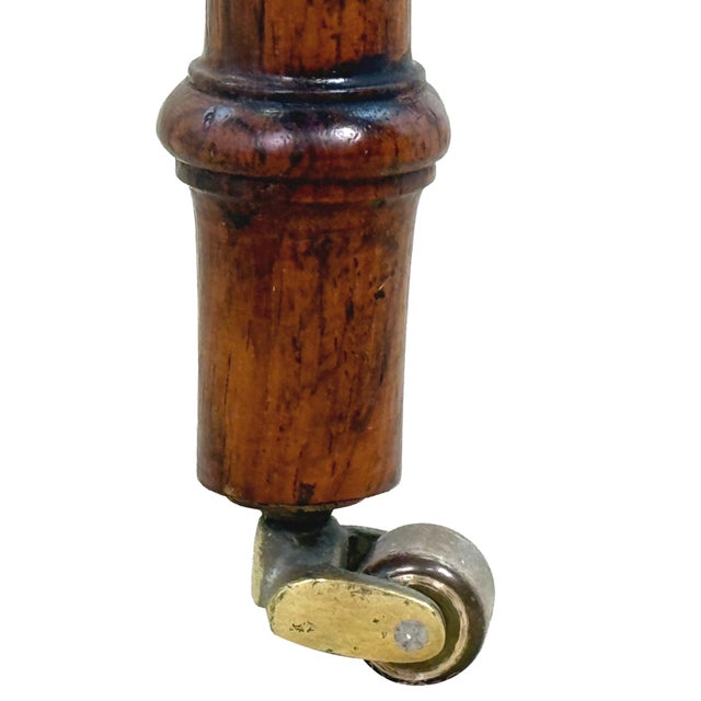 Dating from the early part of the 19th century, this is a particularly charming little Regency table, the unusually...