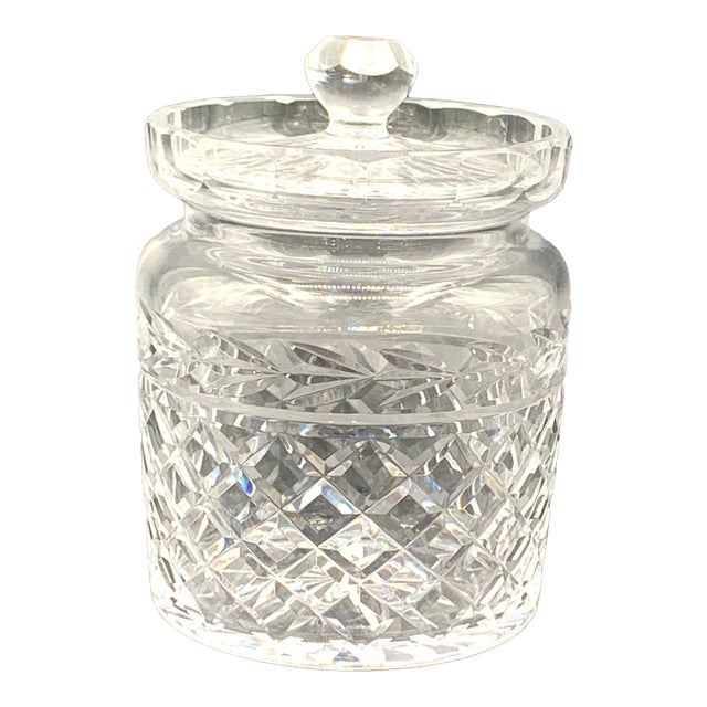 1980s Waterford Biscuit Jar For Sale