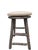 Brown Vintage Adirondack Style Aspen Log Swivel Bar Stools - Pair For Sale - Image 8 of 10
