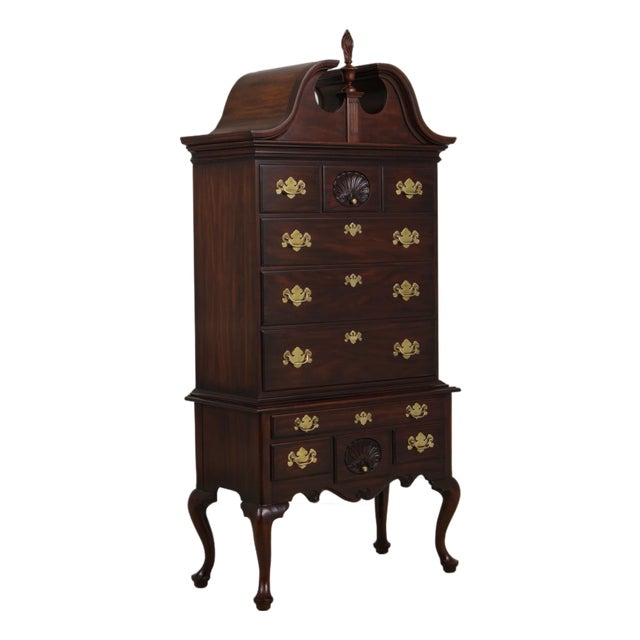 Henkel Harris Model 146 Mahogany 3 Part Highboy For Sale