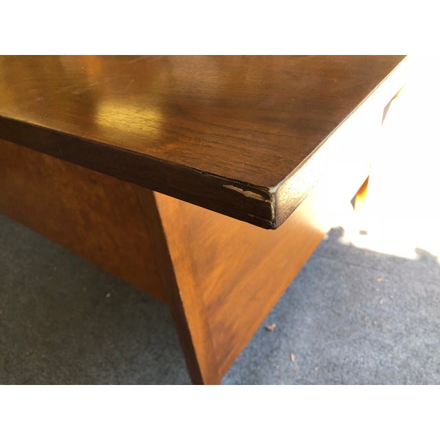 1960s Mid-Century Modern Edward Wormley for Dunbar Executive Desk For Sale - Image 11 of 13