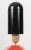 Painted wood sculpture of an English Royal Guardsman with movable feet, arms and head, 20th century. H: 88cm, W: 20cm, D:...