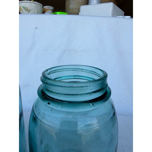 Traditional Antique Ball Mason Jars For Sale - Image 3 of 8