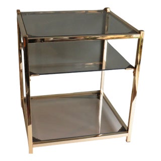 Side Table from Belgo Chrom / Dewulf Selection, 1970s For Sale