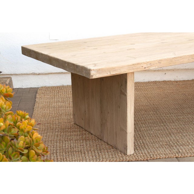 The Bearn, Monumental 10ft Long Double Pedestal Dining Table For Sale - Image 12 of 14