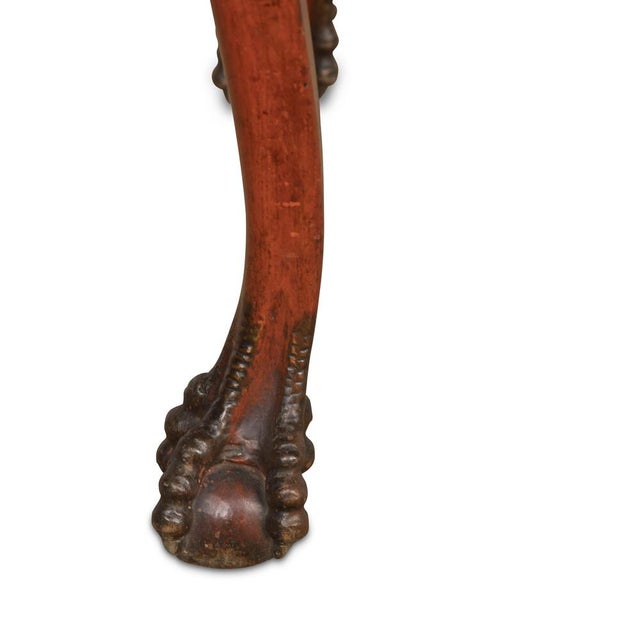 Antique Red Lacquered Centre Table, 1830 For Sale - Image 12 of 18