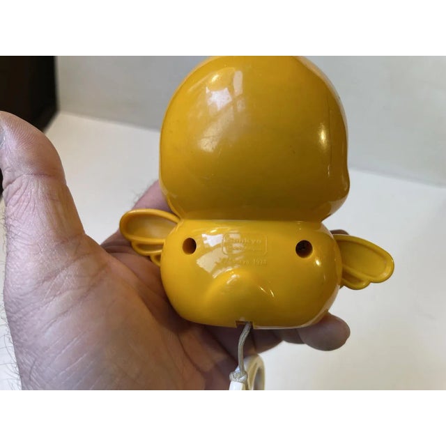 1970s Vintage Yellow Musical Duckling from Sankyo Japan, 1974 For Sale - Image 5 of 6