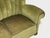 1940s Swedish Modern, Sofa, Green Velvet, Elm, Sweden, 1940s For Sale - Image 5 of 11