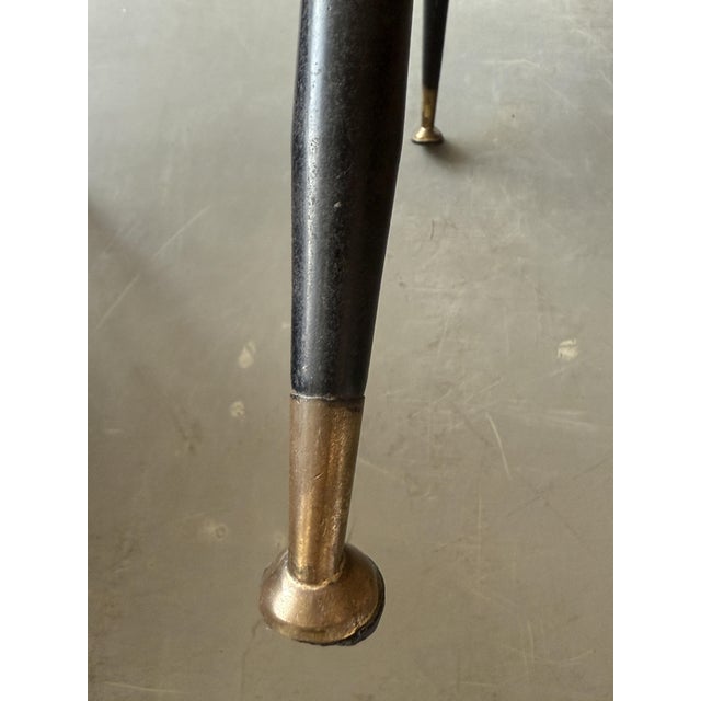 Mid-Century Floral Upholstery Armchair in the style of Marco Zanuso, Italy, 1970s For Sale - Image 17 of 18