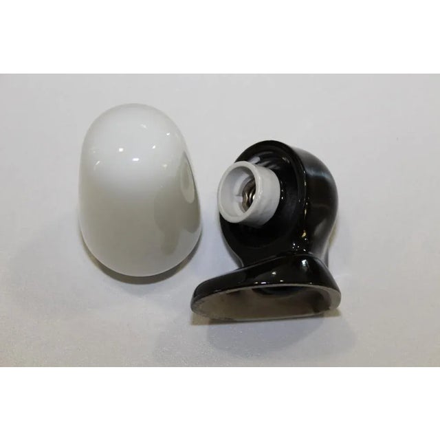 Mid-Century Modern German Wall Light by Wilhelm Wagenfeld for Lindner, 1950s For Sale - Image 3 of 9