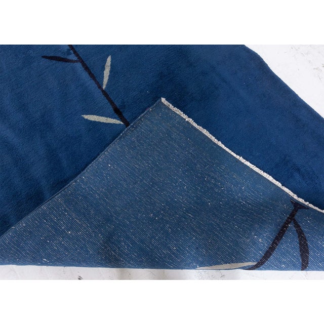 One-of-a-kind Vintage Persian Meshad Handmade Wool Runner For Sale In New York - Image 6 of 7