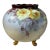 Hand Painted Made in Germany Footed Bowl / Vase For Sale