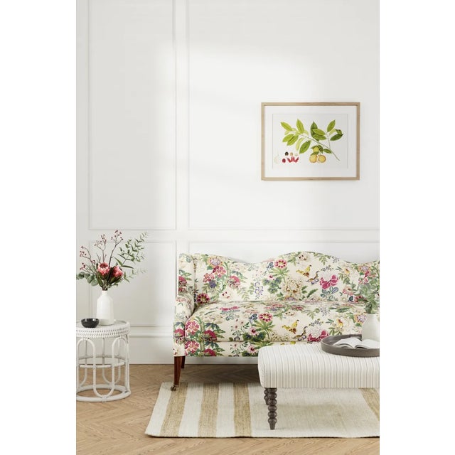 Traditional Sanderson Emperor Peony Fabric in Lotus Pink For Sale - Image 3 of 3