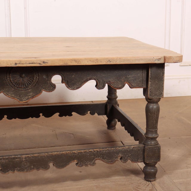 Danish Painted Coffee Table For Sale - Image 3 of 12