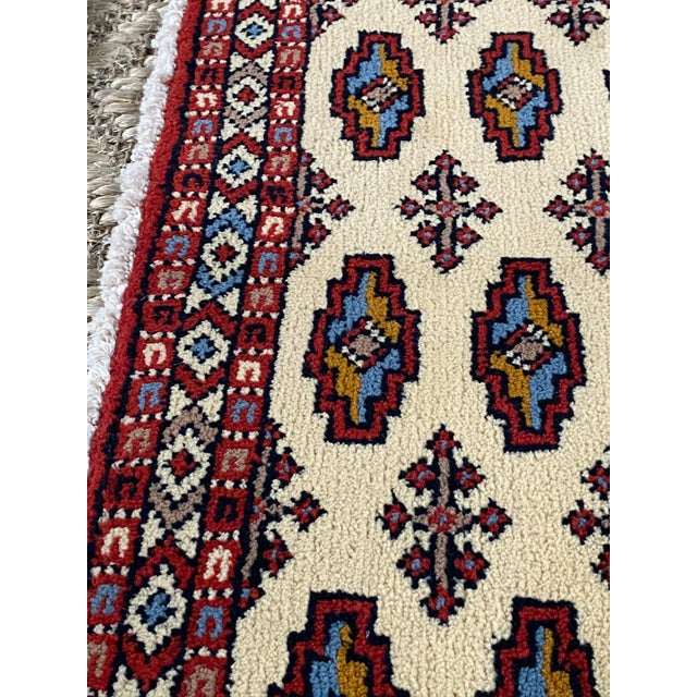 Vintage Persian Tribal Accent Rugs- 1′12″ × 2′12″ For Sale - Image 9 of 13