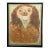 1970s Folk Art Portrait Painting by Jimmy Lee Sudduth, Framed For Sale