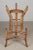 Mid Century French Bamboo & Rattan Plant Stand or Pedestal For Sale - Image 10 of 12