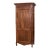 Antique 18th Century French Provincial Single Door Armoire in Solid Walnut For Sale