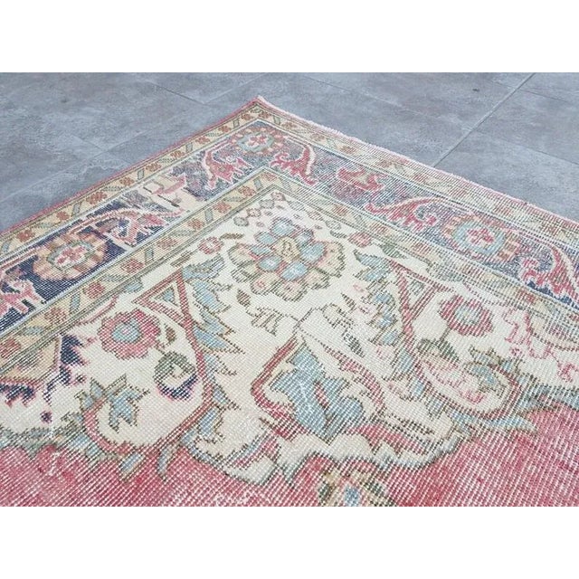1960s 1960s Anatolian Kurdish Handknotted Wool Rug For Sale - Image 5 of 11