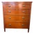 1840s Federal Style Cherry 4-Drawer Dresser For Sale