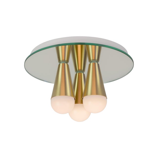 This listing is for 1x Echo 3 Flush Mount by Souda. It can be used on the wall or ceiling. Materials: Steel, Aluminum,...