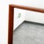 Fantastic teak framed rectangular mirror. Great for an entryway or for use in a bedroom. Has remnants of an original...