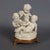 Vintage Porcelain Statue of Three Putti Bacchus on a Brass Base from Capodimonte, 1960s For Sale - Image 12 of 12