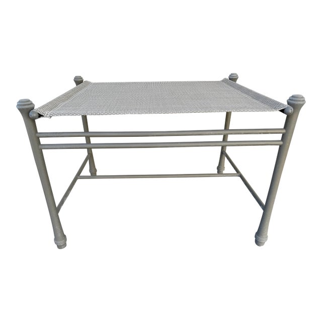 Giati Designs Aprio Collection Outdoor Ottoman For Sale