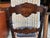 Early 20th Century Antique Victorian Style Floral Decorated Grain Painted Side Chair For Sale - Image 5 of 15