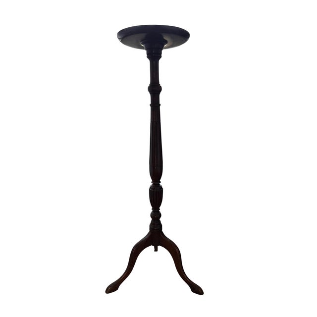 Antique Georgian Mahogany Torchère Stand, 1900 For Sale - Image 12 of 12