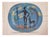 Print Depicting Pablo Picasso Vallauris Plate with Shepherd from Albert Skira, 1955 For Sale