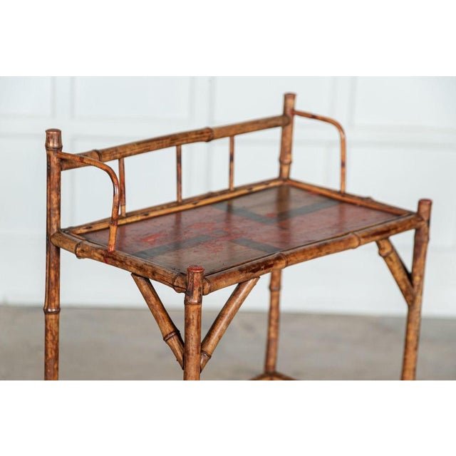 19th Century Bamboo Chinoiserie Etagere, 1870s For Sale - Image 9 of 16