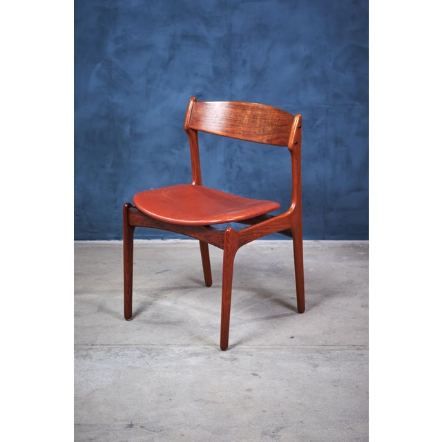 Vintage Danish Rosewood Dining Chairs by Erik Buch, 1960s, Set of 6 For Sale - Image 9 of 9