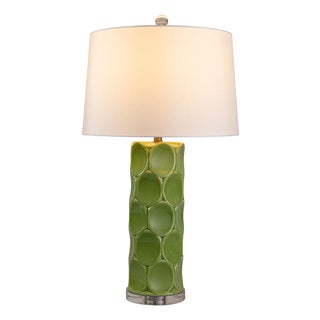Le Cercle Green Lamp For Sale