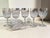 Crystal Water Glasses with Nancy Pattern from Baccarat, 1890s, Set of 6 For Sale - Image 3 of 7