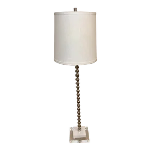 Modern Nickel Celeste Buffet Lamp