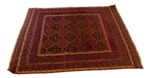 Vintage Traditional Pattern Wool Rug, 1920s