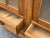 Pine Glazed Bookcase or Storage Cupboard With Four Drawers For Sale - Image 16 of 17