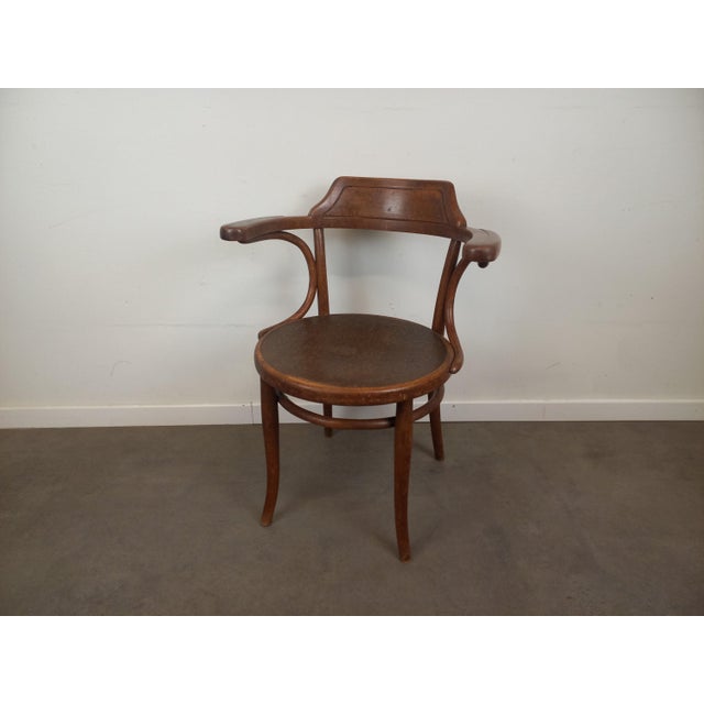 Bentwood Armchair from Gebrüder Thonet, 1890s For Sale - Image 12 of 18