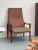 Vintage Danish Mid Century Modern Chair by Milo Baughman Dimensions. 26 W ; 33 D ; 41 H