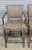 Hickory Chair Furniture Company Late 20th Century Set of Four Hickory Chair Mahogany Alligator Pattern Leather Counter Stools For Sale - Image 4 of 11