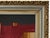 Paint “Desire” Black Abstract Art in Vintage Frame, Transitional Living Room Art by JTS For Sale - Image 7 of 11